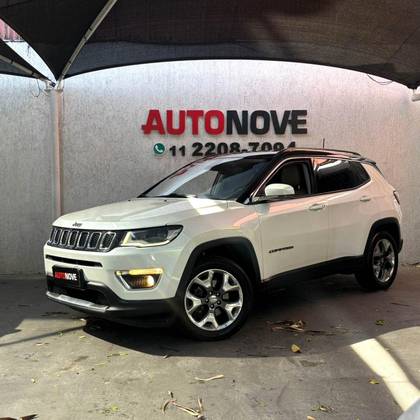 JEEP COMPASS 2.0 16V FLEX LIMITED AUTOMÁTICO JEEP COMPASS 2.0 16V FLEX LIMITED AUTOMÁTICO